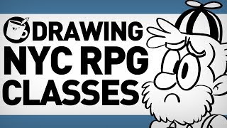 Drawing New York RPG Classes