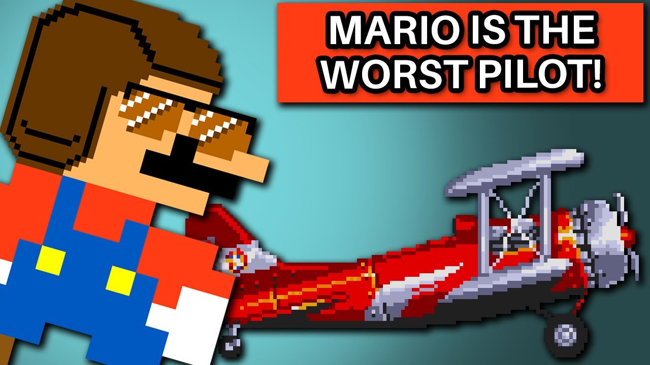 Mario is a Horrible Pilot - YouTube