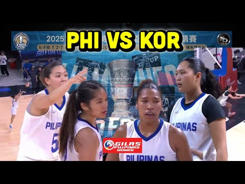 FULL GAME HIGHLIGHTS: Gilas Pilipinas Women BIGO sa Korea | July 4, 2025 Jones Cup