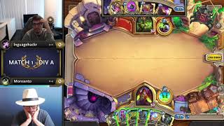 lnguagehackr vs Monsanto - Division A - Hearthstone Grandmasters Americas 2020 Season 2 - Week 7