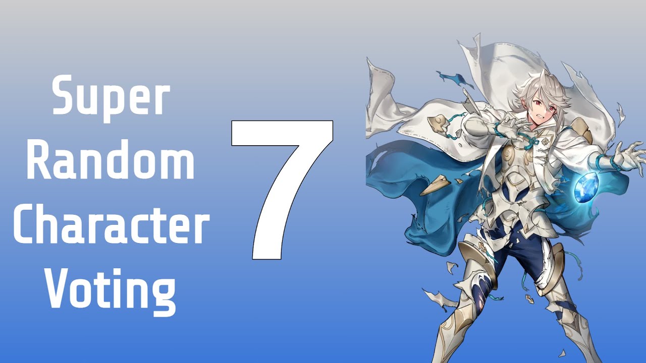 Super Random Character Voting 7 - YouTube