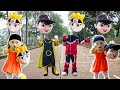 Wrong Heads Real!! Badut Squid Game Mencari Kepala Badut Boboiboy dan Naruto Yang Hilang