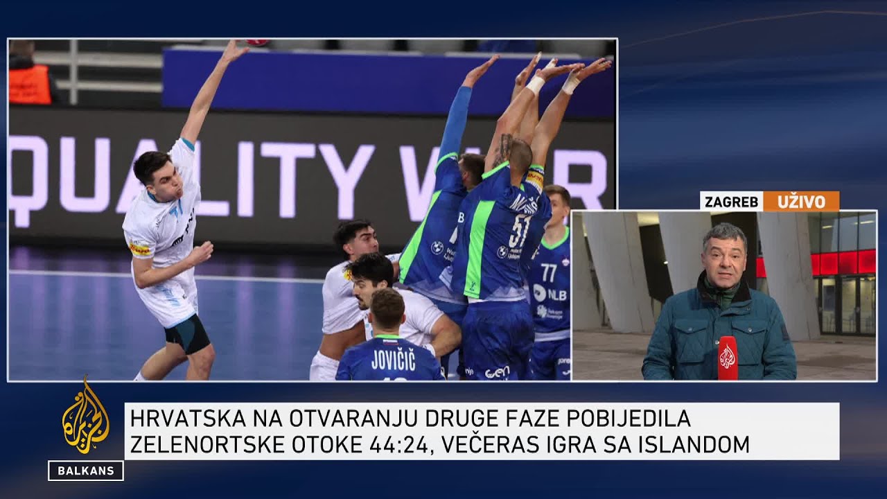 امتحان هام للاعبي كرة اليد من كرواتيا وسلوفينيا