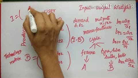Std11 | Ex1.4- 1 to 5,7 | BM#7 | Bus.maths | Input output analysis