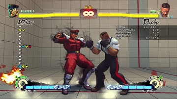 USF4 - Basic M.Bison Red Focus Combos