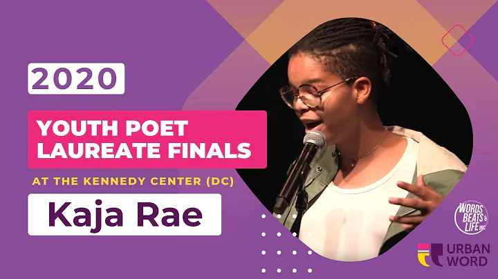 Kaja Rae Lucas 2020 DC Youth Poet Laureate Finalist