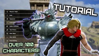 Soul Calibur 6 102 Anime Character Creation Tutorial