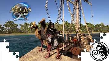 Exploring the New Blackwood Map - Ep 3a - ATLAS Live Replay - IronGeeks Servers