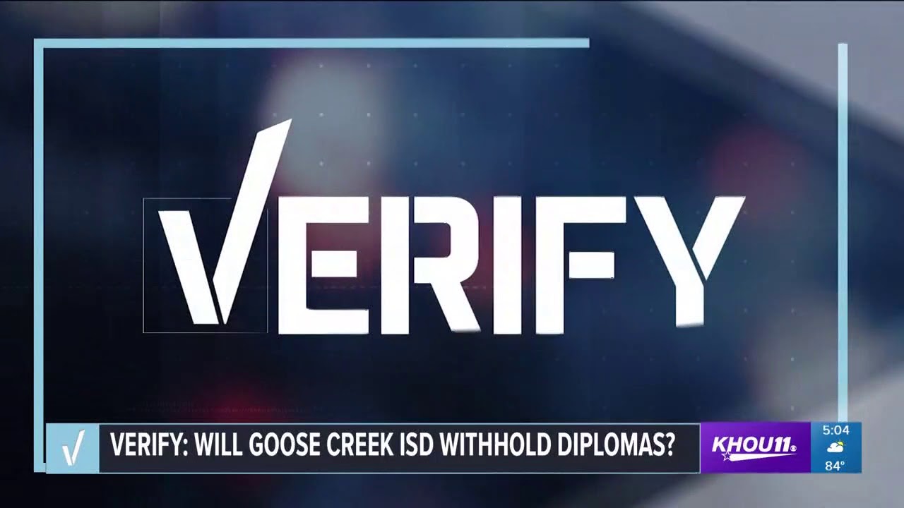 VERIFY Will Goose Creek ISD withhold diplomas for walkouts? YouTube