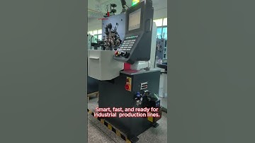 🚀 Watch Autolink SC-416 CNC Spring Coiling Machine in Action! | Compression Spring Making Machine