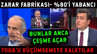TOGG'U KÜÇÜMSEYENLERE CANLI YAYINDA ÇAKTI! OSMAN GÖKÇEK YERLİ OTOMOBİLİ YEDİRTMEDİ!