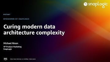 AWS re:Invent 2022 - Curing modern data architecture complexity (PRT087)