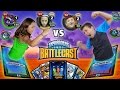 Real life skylanders battlecast fight w magic cards