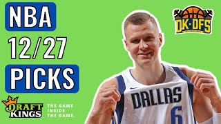 DRAFTKINGS NBA ANALYSIS (12/27) | DFS PICKS