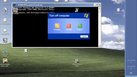 how windows xp shuts down better