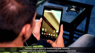 SHIELD Tablet - Android L Sneak Peek (sottotitoli IT)