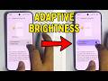 Google Pixel 9 Pro / XL: How to Enable or Disable Adaptive Brightness