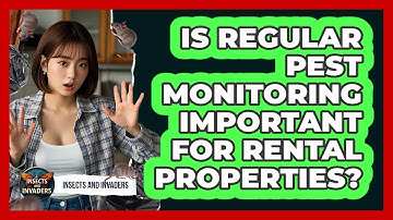 Is Regular Pest Monitoring Important For Rental Properties? - Insects and Invaders