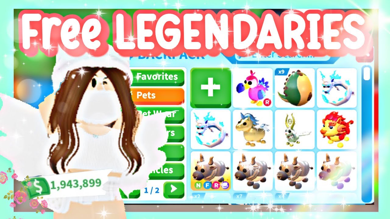 This SECRET LOCATION Gives FREE LEGENDARY PETS! Adopt Me Secrets (Roblox) 