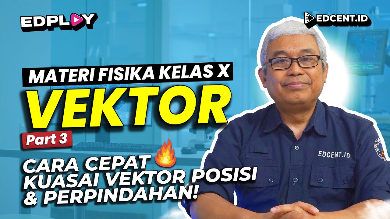 Materi Fisika: Vektor | Vektor Posisi dan Vektor Perpindahan | Part 3
