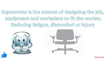 Brief introduction of  Ergonomics