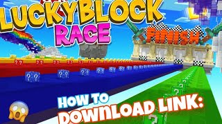 HOW TO DOWNLOAD LUCKY BLOCK RACE FOR FREE😱 | Minecraft | SizoBoy