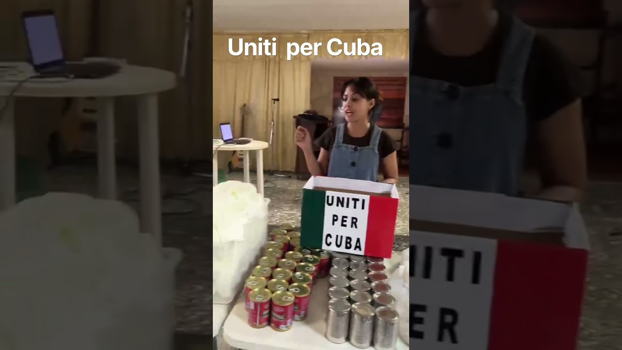 🇨🇺 UNITI PER CUBA – AIUTI ALIMENTARI