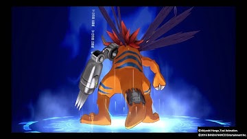 DIGIMON STORY CYBER SLEUTH: WarGreymon Digivolution