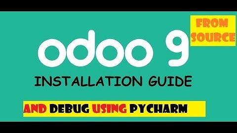 install odoo 9 from source on ubuntu with pycharm