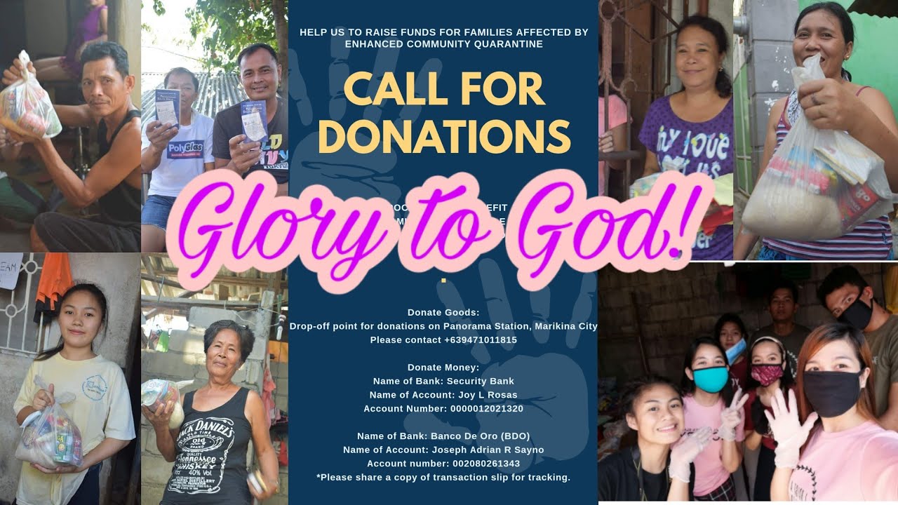 Share your blessings! Namigay ng relief goods ngayong quarantine