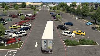 American Truck Simulator SWIFT /TEXAS PART II LOADED/ ODD TRAFFIC AND ROAD RAGE AT LIGHT 15min. mark