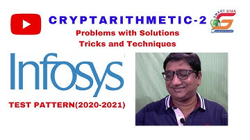 Cryptarithmetic Problems in Infosys and eLitmus / Infosys Crypt arithmetic Problems with Solutions