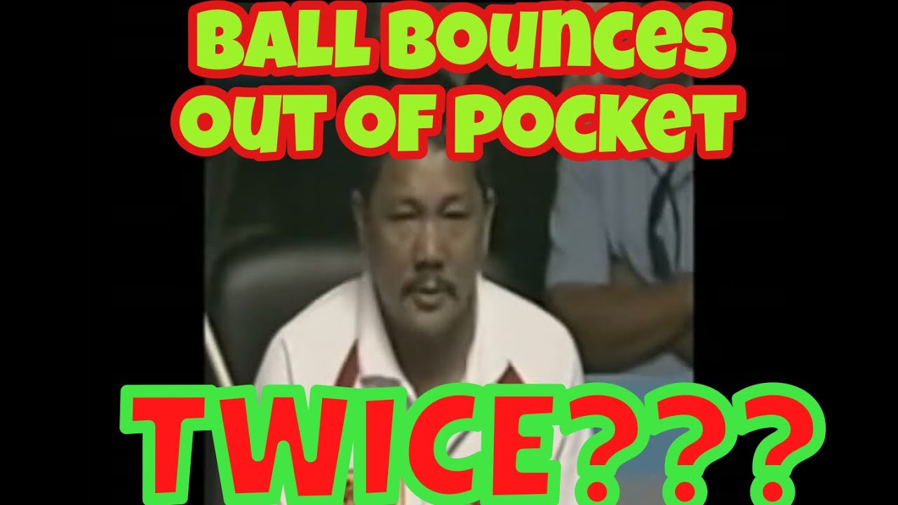 Not Once, But Twice? Ball Bounces Out of Pocket YouTube