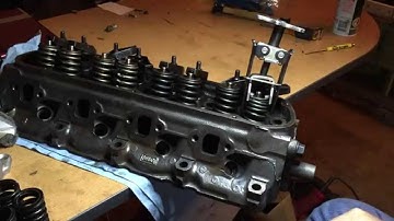 How to remove a valve with stuck valve keepers