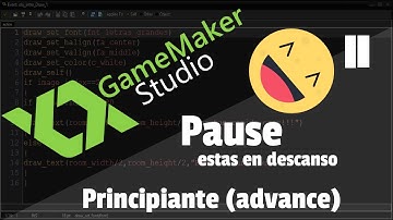 Pause (Game maker studio)