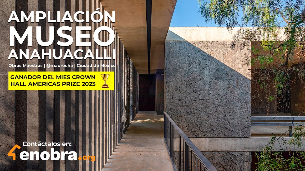 Impresionante AMPLIACIÓN para el MUSEO ANAHUACALLI | Mauricio Rocha | Obras Maestras