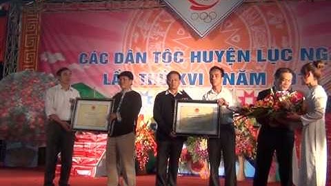 Khai mạc Ngày hội VHTT các DT huyện Lục Ngạn lần thứ XVI năm 2013