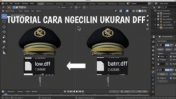 TUTORIAL TO REDUCE THE SIZE OF GTA SA DFF IN BLENDER ANDROID #blendertutorial #gtasanandreas