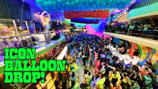 Epic Midnight Balloon Drop on Icon of the Seas! by Sea Trippin' w/ Kim and Scott 1,375 views 3 months ago 1 minute, 43 seconds