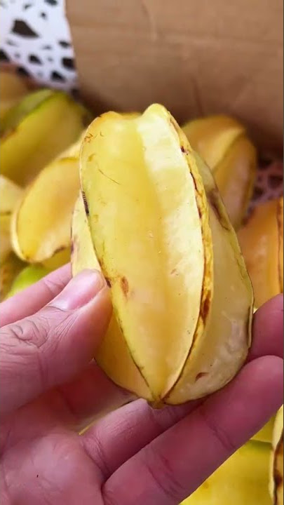 You won't believe how I cut this star fruit