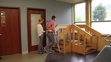 Grand River Health Crutch Video - How to Ambulate Stairs