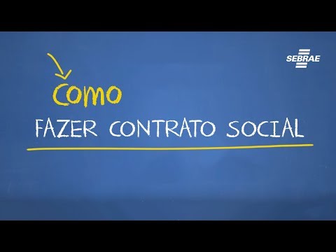 Como fazer contrato social