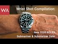 Wrist Shot Compilation: New 2020 ROLEX Submariner & Submariner Date.