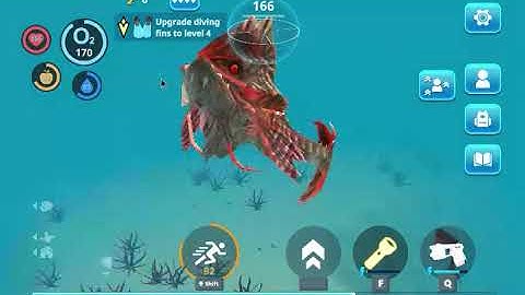 Underwater Survival: Deep Dive Game - Defeating Bloodthirsty Harpy - gameplay