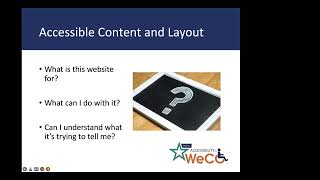 Web Accessibility Basics Webinar
