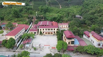 Toàn cảnh xã Đồng Khê từ trên cao