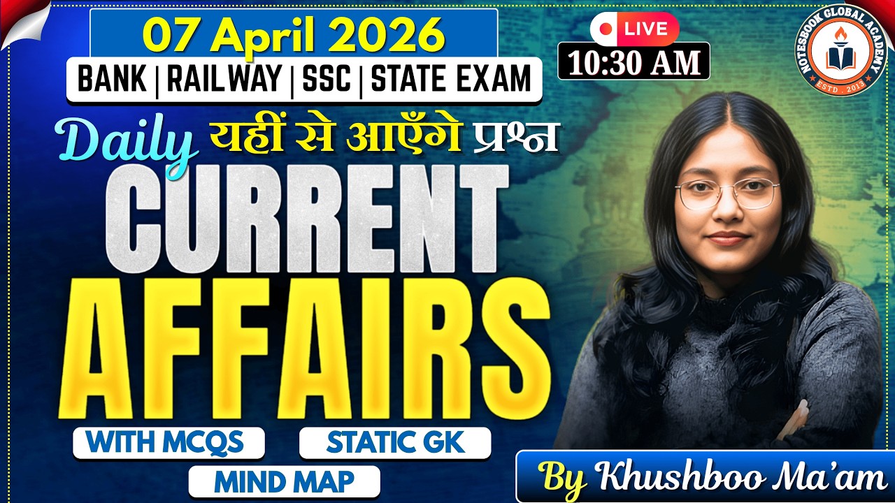 Most Important Current Affairs of April 2026 | Notesbook Global Academy ...