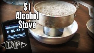 DIY Gear  $1 Alcohol Camp Stove