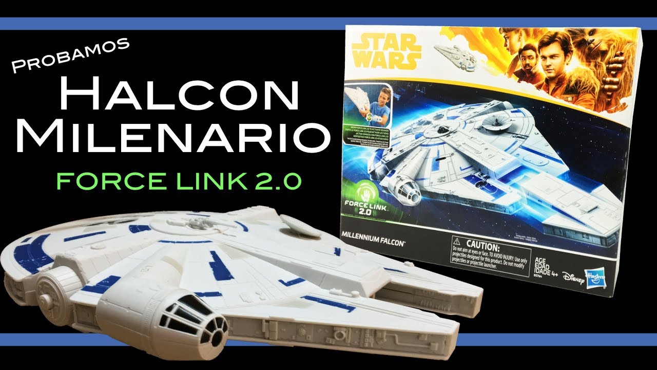 star wars force link millennium falcon