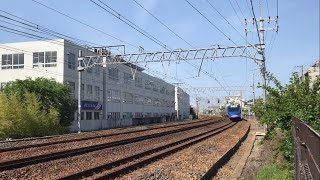 HOT7000系 特急 スーパーはくと 芦屋駅 → さくら夙川駅